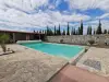 Piscine  - 2022 年在法國南部佩皮尼昂出售帶游泳池、水療中心、歐洲花園的大型旅館 (6).webp
